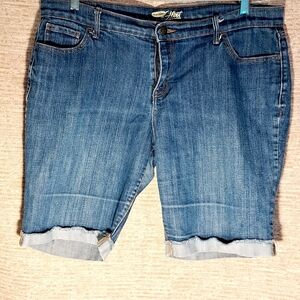 Old Navy Flirt Blue Jean Short Size 14 #83